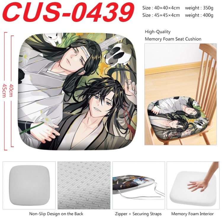 The wizard of the de Anime full-color pressure cushion 45x45x4cm  CUS-0439