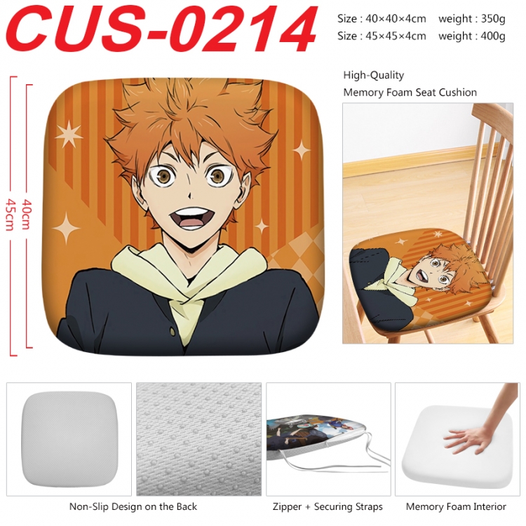 Haikyuu!! Anime full-color pressure cushion 45x45x4cm CUS-0214