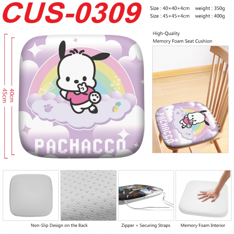 sanrio Anime full-color pressure cushion 45x45x4cm CUS-0309