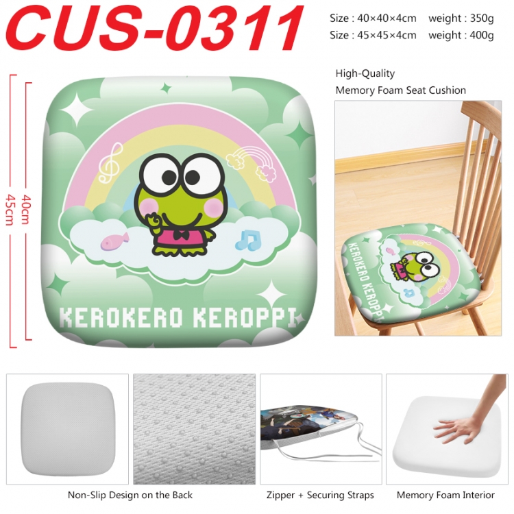 sanrio Anime full-color pressure cushion 45x45x4cm CUS-0311