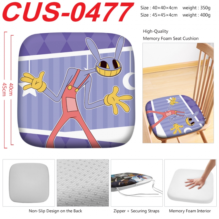 The Amazing Digital Circus Anime full-color pressure cushion 45x45x4cm  CUS-0477