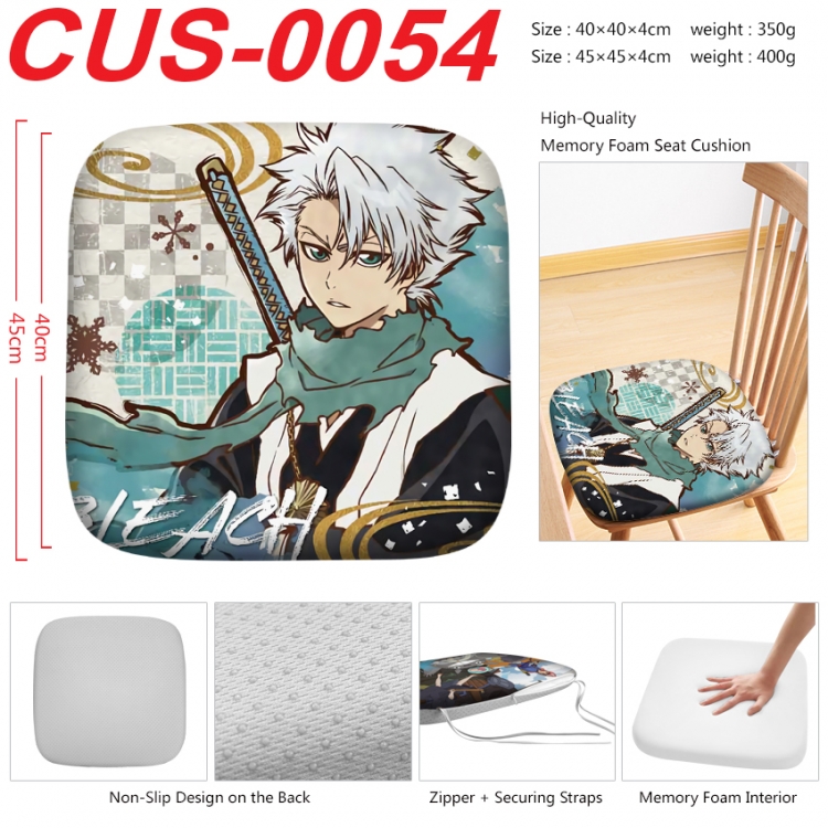 Bleach Anime full-color pressure cushion 45x45x4cm  CUS-0054