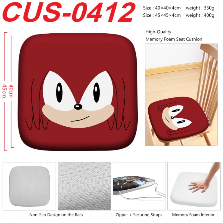 Sonic The Hedgehog  Anime full-color pressure cushion 45x45x4cm  CUS-0412