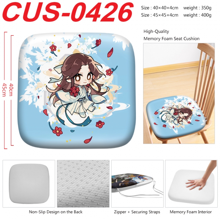 Heaven Official's Blessing Anime full-color pressure cushion 45x45x4cm CUS-0426