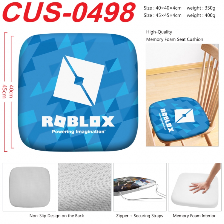 Roblox Anime full-color pressure cushion 45x45x4cm CUS-0498