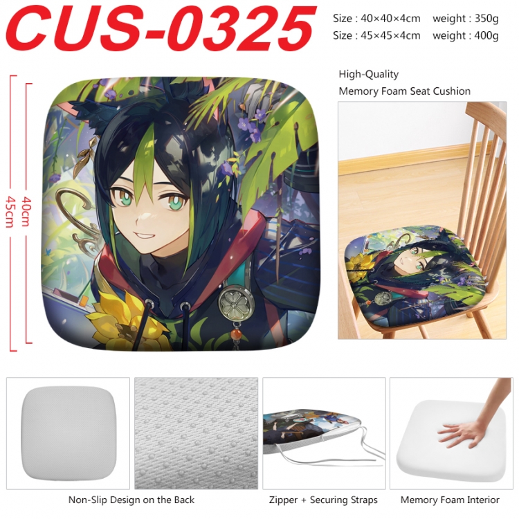 Genshin Impact Anime full-color pressure cushion 45x45x4cm CUS-0325