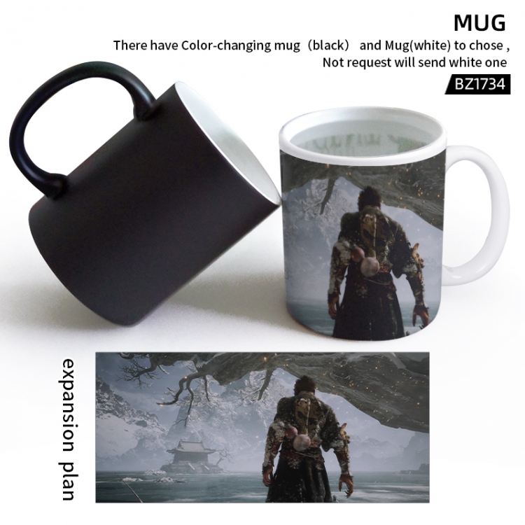 Black Myth  Anime ceramic mug water cup BZ1734