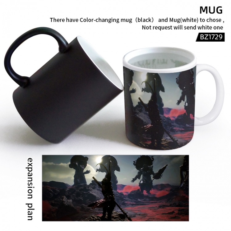 Black Myth  Anime ceramic mug water cup BZ1729