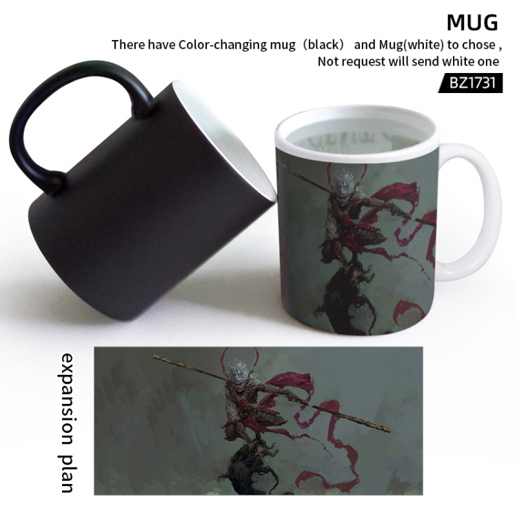 Black Myth  Anime ceramic mug water cup BZ1731