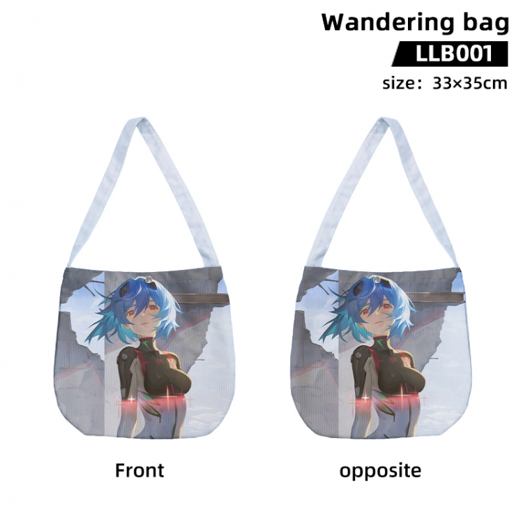 EVA  Anime wandering bag handbag 33x35cm LLB001