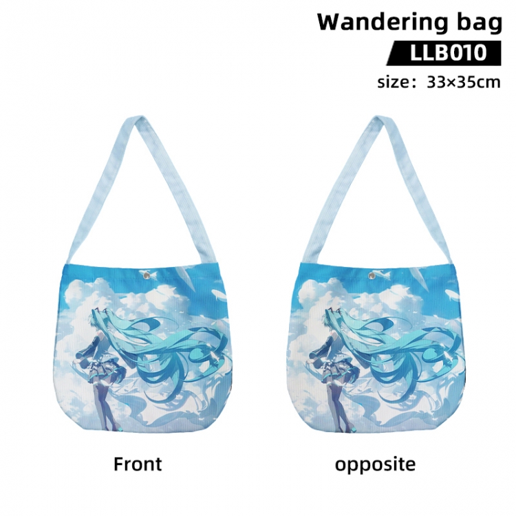 Hatsune Miku Anime wandering bag handbag 33x35cm LLB010