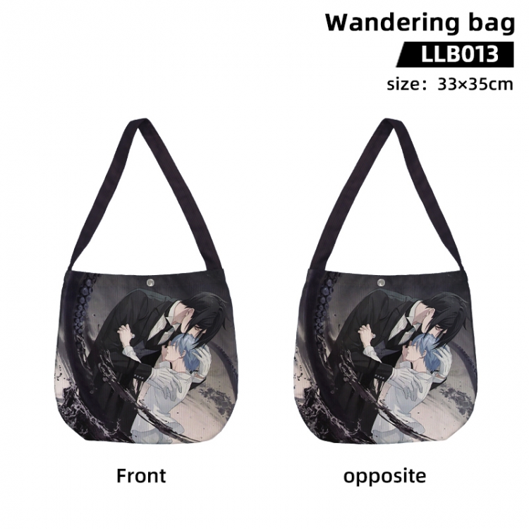 Kuroshitsuji Anime wandering bag handbag 33x35cm LLB013