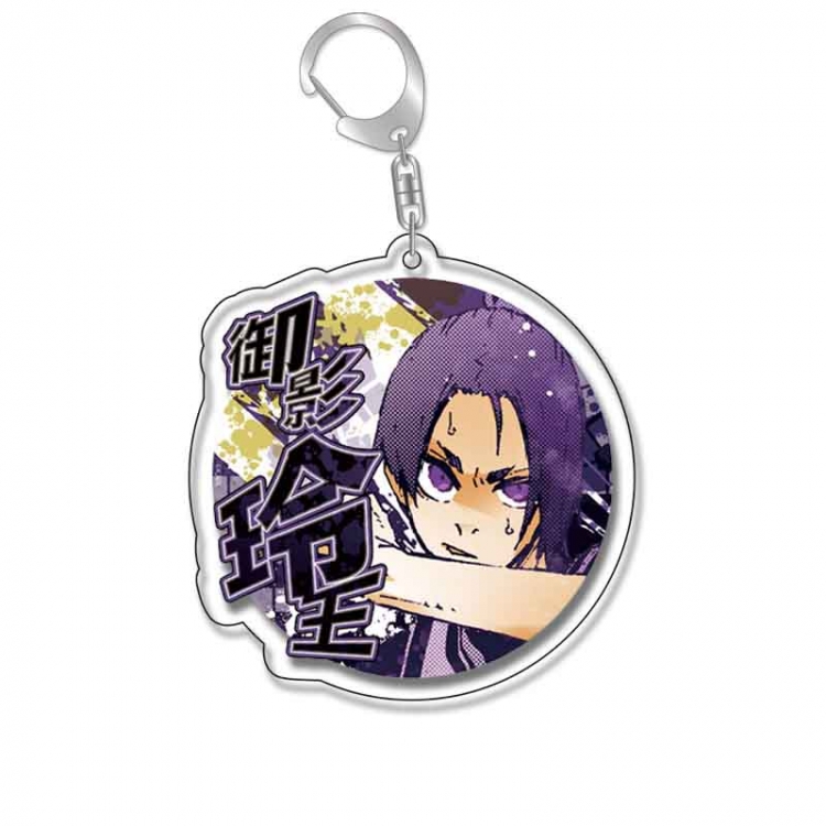 BLUE LOCK  Anime Acrylic Keychain Charm price for 5 pcs 17518