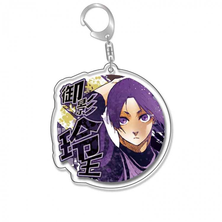 BLUE LOCK  Anime Acrylic Keychain Charm price for 5 pcs 17519