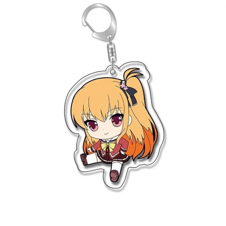 Charlotte Anime Acrylic Keychain Charm price for 5 pcs 17524