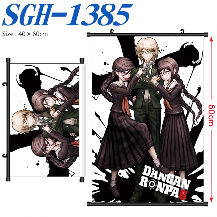 Dangan-Ronpa Anime digital printed pole style hanging picture Wall Scroll 40x60cm SGH-1385