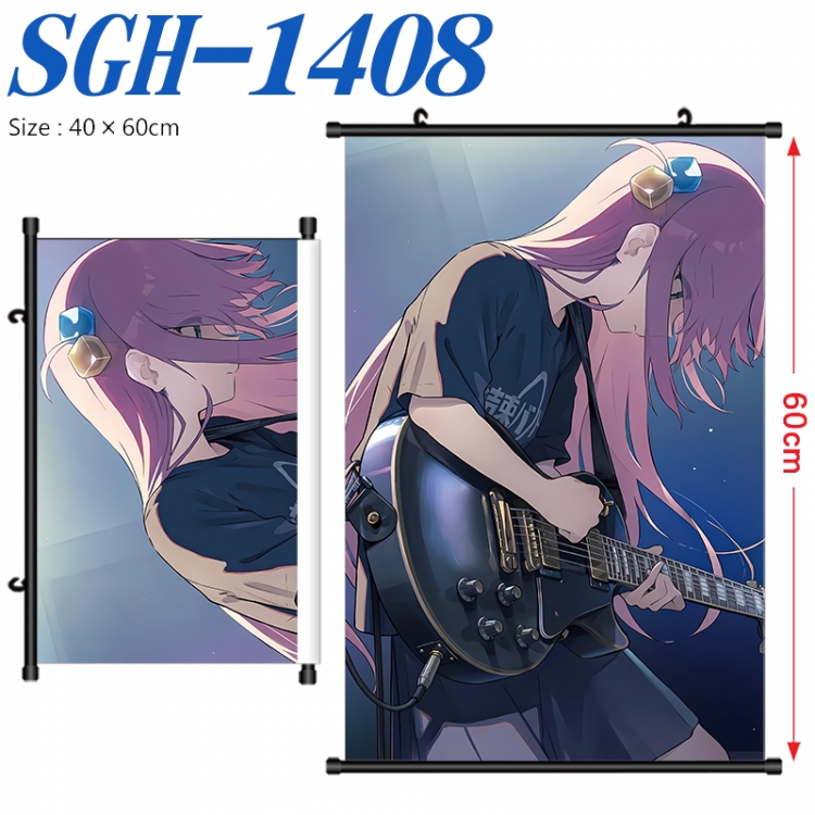 BOCCHI THE ROCK! Anime digital printed pole style hanging picture Wall Scroll 40x60cm SGH-1408