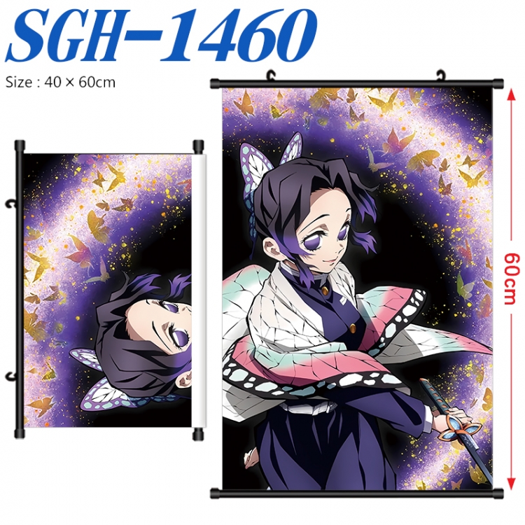 Demon Slayer Kimets Anime digital printed pole style hanging picture Wall Scroll 40x60cm SGH-1460