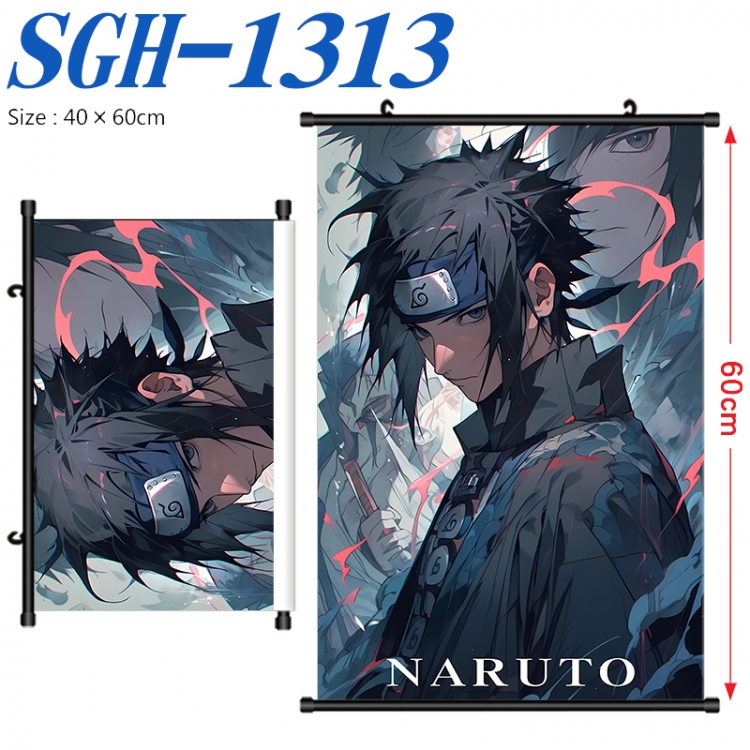 Naruto Anime digital printed pole style hanging picture Wall Scroll 40x60cm SGH-1313