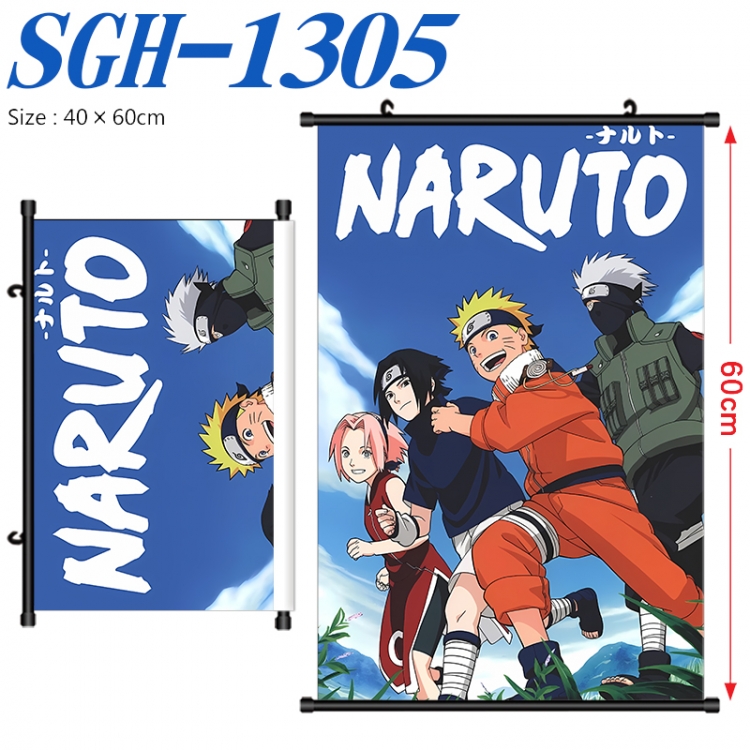 Naruto Anime digital printed pole style hanging picture Wall Scroll 40x60cm SGH-1305