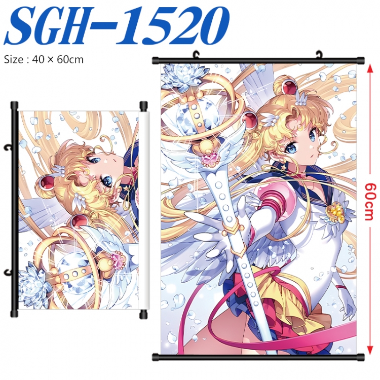 sailormoon Anime digital printed pole style hanging picture Wall Scroll 40x60cm SGH-1520