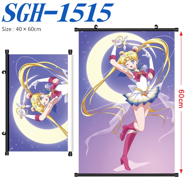 sailormoon Anime digital printed pole style hanging picture Wall Scroll 40x60cm SGH-1515