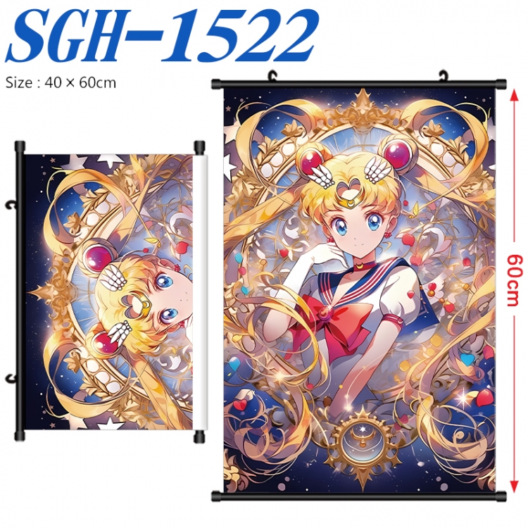 sailormoon Anime digital printed pole style hanging picture Wall Scroll 40x60cm SGH-1522