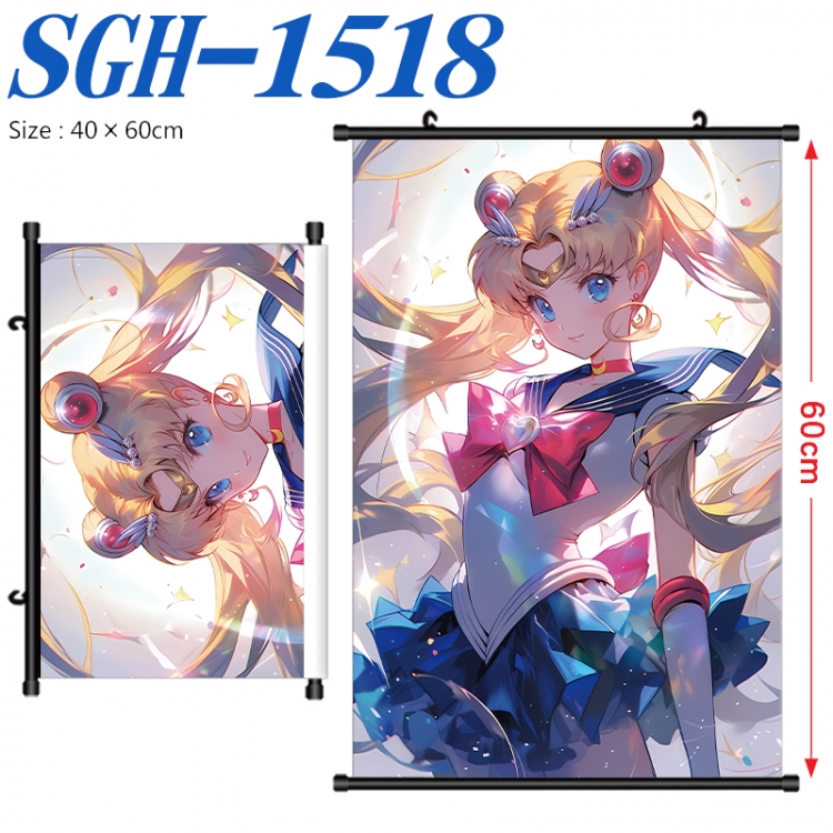 sailormoon Anime digital printed pole style hanging picture Wall Scroll 40x60cm SGH-1518