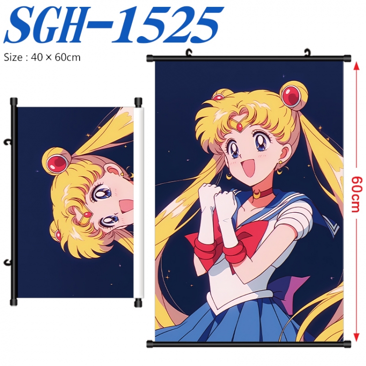 sailormoon Anime digital printed pole style hanging picture Wall Scroll 40x60cm SGH-1525