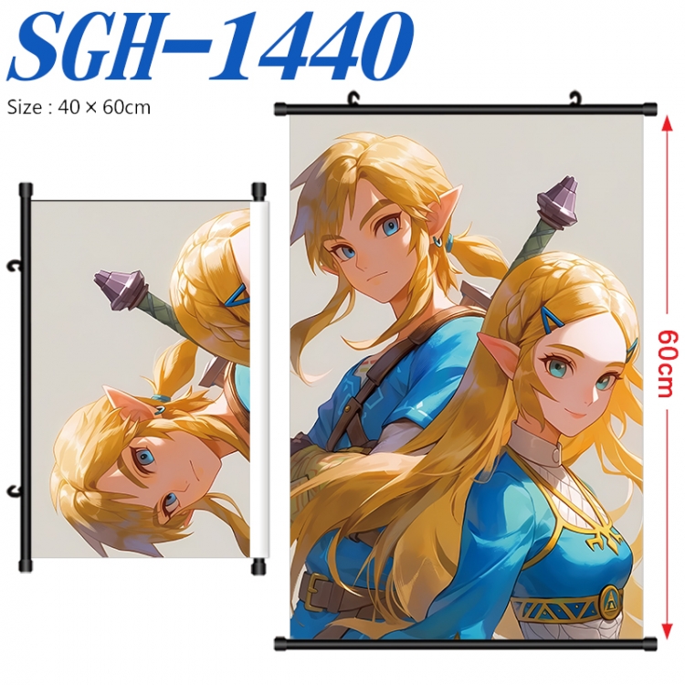 The Legend of Zelda Anime digital printed pole style hanging picture Wall Scroll 40x60cm SGH-1440