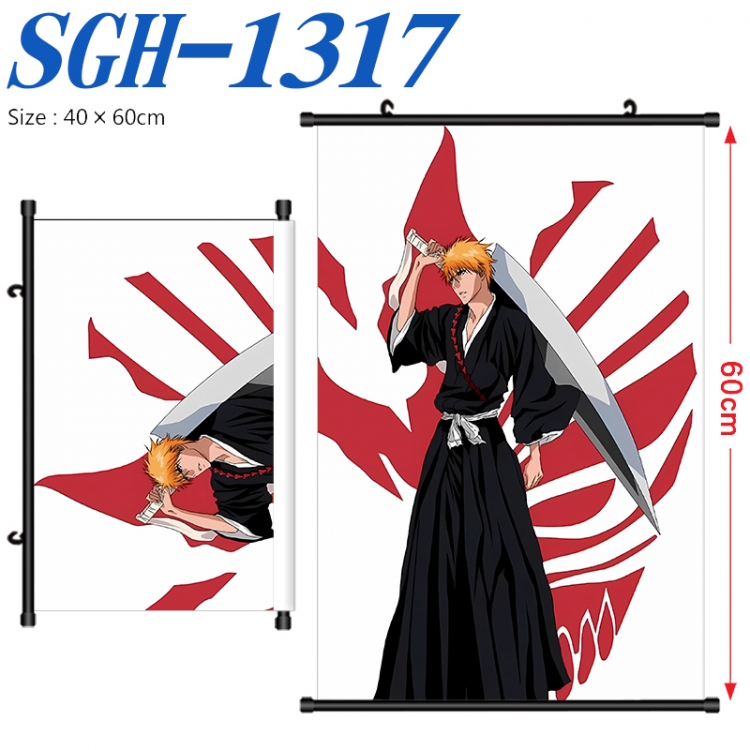 Bleach Anime digital printed pole style hanging picture Wall Scroll 40x60cm  SGH-1317