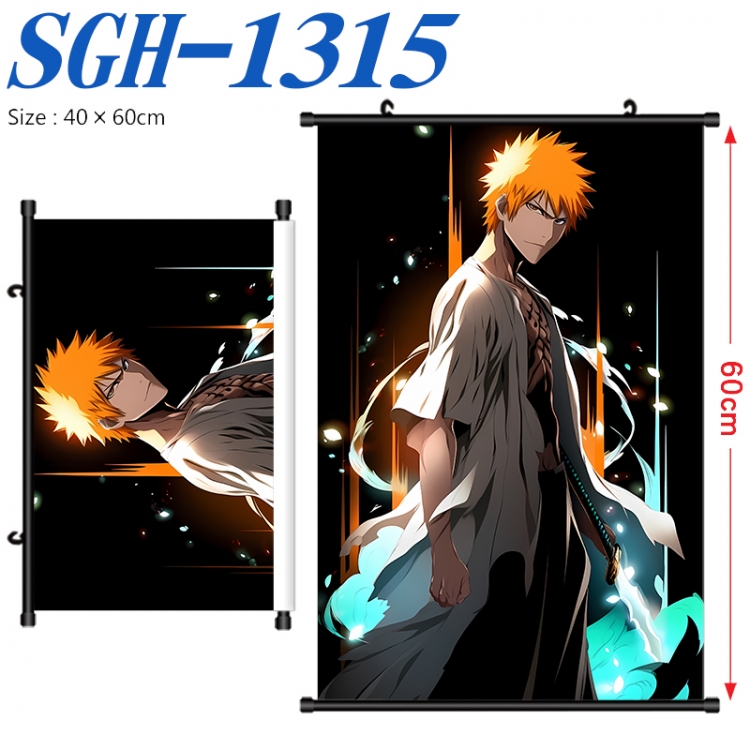 Bleach Anime digital printed pole style hanging picture Wall Scroll 40x60cm SGH-1315