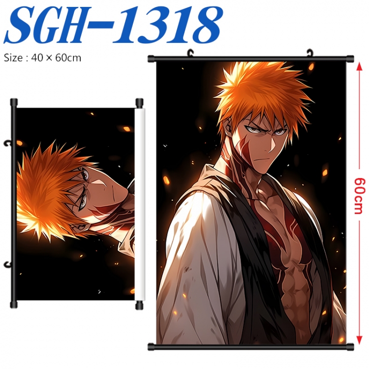 Bleach Anime digital printed pole style hanging picture Wall Scroll 40x60cm  SGH-1318