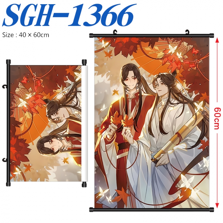 Heaven Official's Blessing Anime digital printed pole style hanging picture Wall Scroll 40x60cm SGH-1366