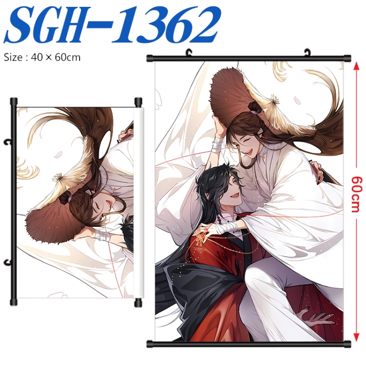 Heaven Official's Blessing Anime digital printed pole style hanging picture Wall Scroll 40x60cm SGH-1362