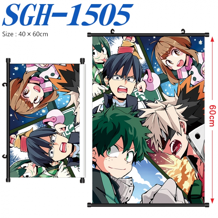 My Hero Academia Anime digital printed pole style hanging picture Wall Scroll 40x60cm SGH-1505