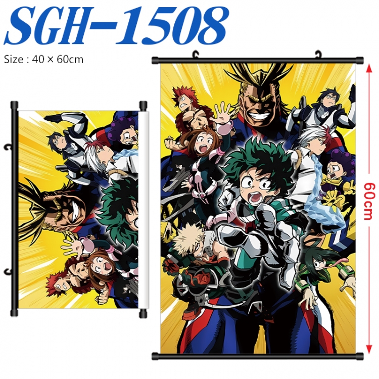 My Hero Academia Anime digital printed pole style hanging picture Wall Scroll 40x60cm SGH-1508