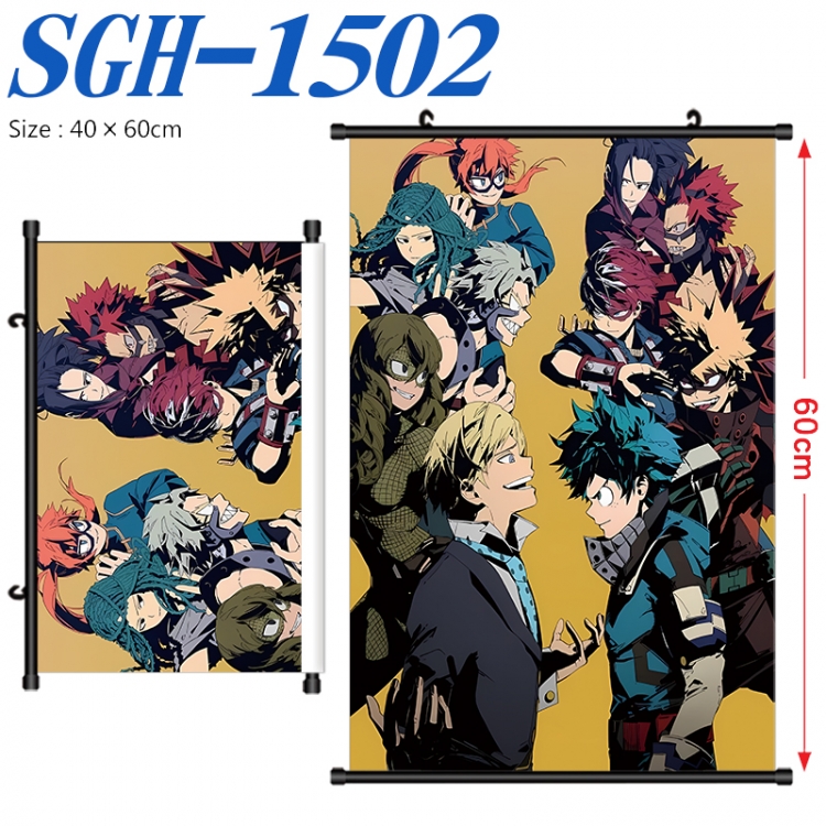 My Hero Academia Anime digital printed pole style hanging picture Wall Scroll 40x60cm SGH-1502