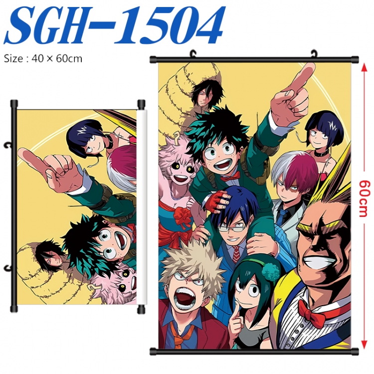 My Hero Academia Anime digital printed pole style hanging picture Wall Scroll 40x60cm SGH-1504