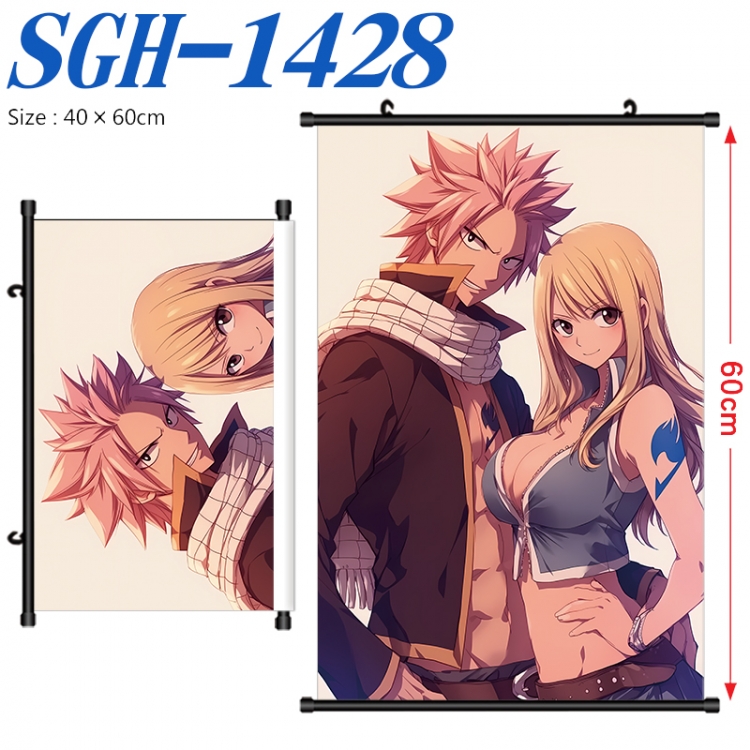 Fairy tail Anime digital printed pole style hanging picture Wall Scroll 40x60cm SGH-1428