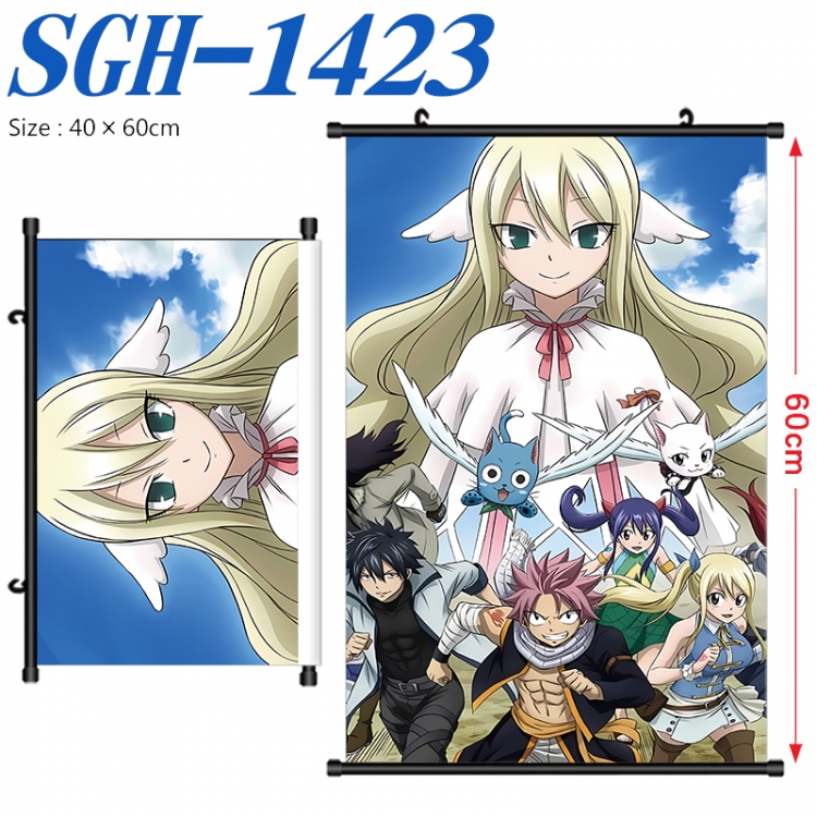 Fairy tail Anime digital printed pole style hanging picture Wall Scroll 40x60cm SGH-1423