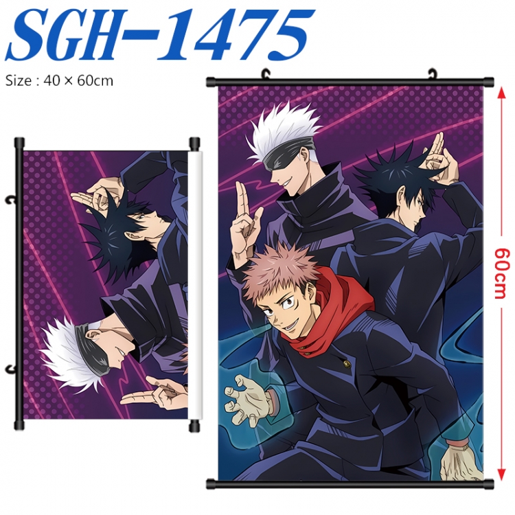 Jujutsu Kaisen Anime digital printed pole style hanging picture Wall Scroll 40x60cm SGH-1475