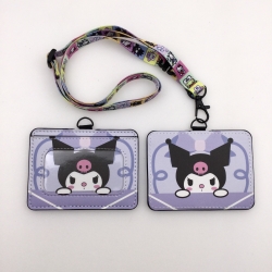 Kuromi PU leather storage card...