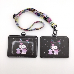 Kuromi PU leather storage card...