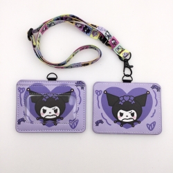 Kuromi PU leather storage card...