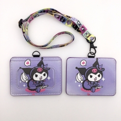 Kuromi PU leather storage card...