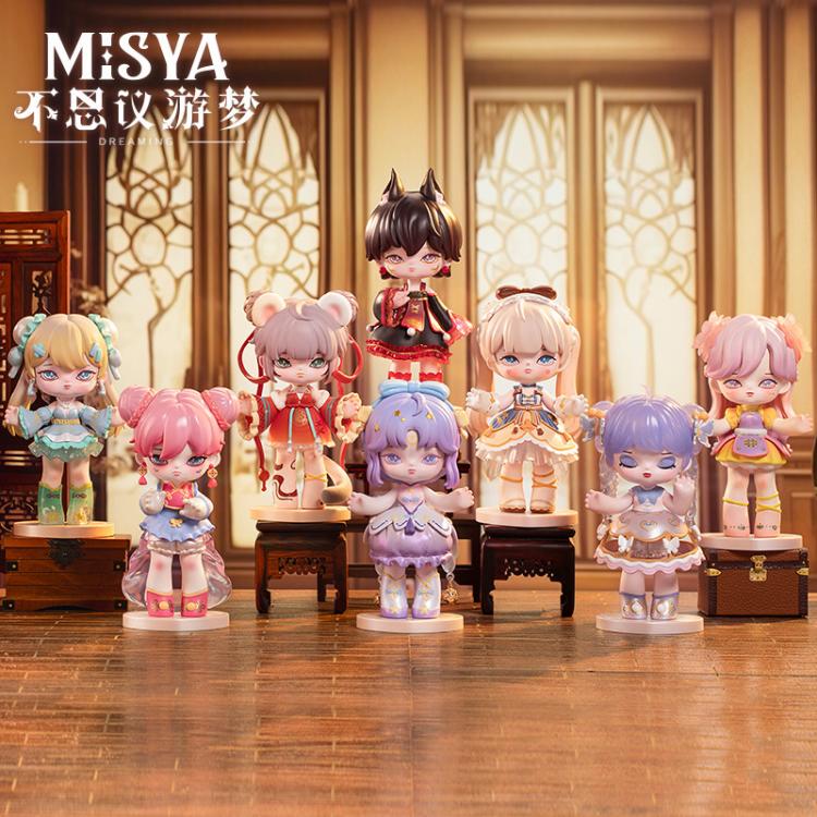 MISYA Original and authentic IP trendy blind box exquisite ornament 15x16.5x25cm a Set of 8