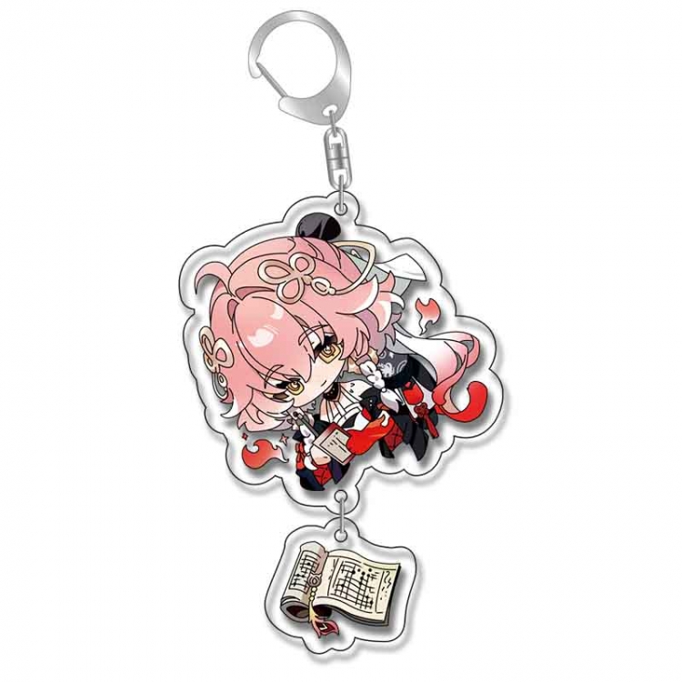 Wuthering Waves Anime Acrylic Keychain Charm price for 5 pcs 17404