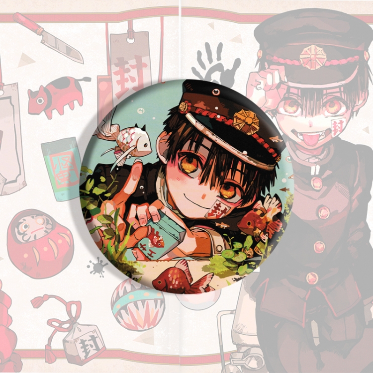 Toilet-bound Hanako-kun Anime tinplate brooch badge price for 5 pcs