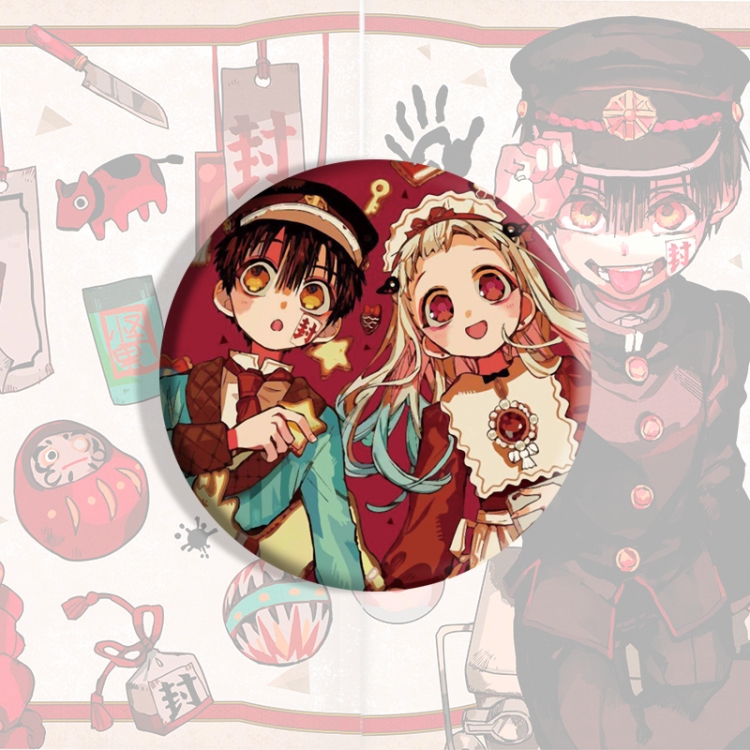 Toilet-bound Hanako-kun Anime tinplate brooch badge price for 5 pcs